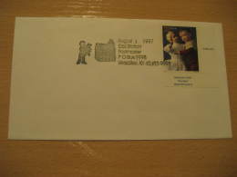 DOLL DOLLS Poupee Poupees Muñeca Muñecas Toy Toys VERSAILLES 1997 Cancel Cover USA - Poupées