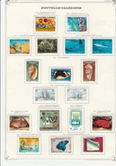 NOUVELLE - CALEDONIE - N° 439  A 456  NEUF X  -ANNEE 1980-81 -  COTE : 33 € - Unused Stamps