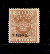 ! ! Timor - 1886 Crown 300 R (Perf. 12 1/2) - Af. 10 - MH - Timor