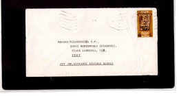 AV577    -     EGYPT   POSTAL HISTORY        /         LETTER TO   ITALY - Storia Postale