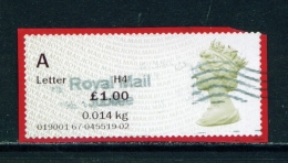 GREAT BRITAIN -  Post And Go Label On Piece   Variety As Shown In Scan - Post & Go (distributeurs)