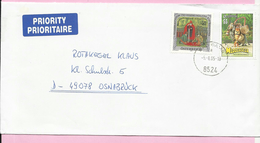 Letter - Stamp Madagascar / Kostbarkeiten, Postmark Bad Gams, 2005., Austria, Priority Letter - Brieven En Documenten