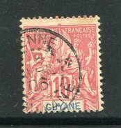 GUYANE- Y&T N°44- Oblitéré - Used Stamps