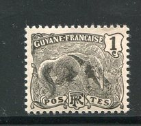 GUYANE- Y&T N°49- Neuf Avec Charnière * - Neufs