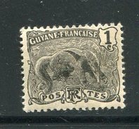 GUYANE- Y&T N°49- Neuf Avec Charnière * - Neufs