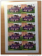 ST - VINCENT 1987 FOOTBALL SOCCER FUSSBALL SHEET Of 10 BARCLAY´S PREMIER LEAGUE CLUB " EVERTON " PROOF ESSAI - Equipos Famosos