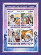 Niger 2016, Mother Teresa, 4val In BF - Mère Teresa