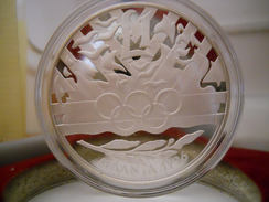 CYPRUS (GREECE) 1 POUND 1996 SILVER PROOF "OLYMPIC GAMES ATLANTA" - Cyprus