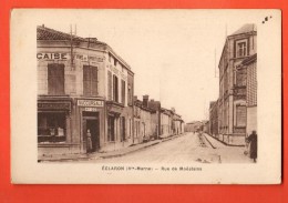 IAJ-09  Eclaron  Rue De Moeslains. Magasin La Ménagère Française. ANIME. Circulé - Eclaron Braucourt Sainte Liviere