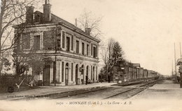 S 3   -  874      -     MONNAIE   -    ( 37 )       -                  La    Gare    - - Monnaie