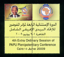 EGYPT / 2009 / SOUTH AFRICA / NELSON MANDELA / NOBEL PRIZE IN PEACE / MNH / VF - Ungebraucht