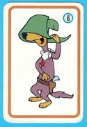 HANNA-BARBERA - Yugoslavia Vintage Playing Card No. 6 Issued 1970's By Favorit * Carte à Jouer Spielkarte SHERIFF - Other & Unclassified