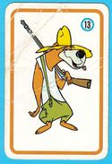 HANNA-BARBERA - Yugoslavia Vintage Playing Card No. 13 Issued 1970's By Favorit * Carte à Jouer Spielkarte - Other & Unclassified