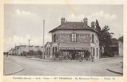 Pierrefitte (Seine) - Café-Tabac - Mme Tressols, Boulevard Pasteur - Carte Non Circulée - Cafés