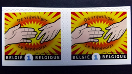 Belgien 4149 El,Er **/mnh, Europäisches Jahr Der Freiwilligentätigkeit - Unused Stamps