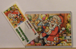 (SC09-76) PUZZLE FERRERO - DER VERSPIELTE - BABBO NATALE + CARTINA - Puzzles