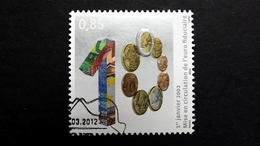 Luxemburg 1934 Oo/ESST, 10 Jahre Euro-Bargeld - Used Stamps