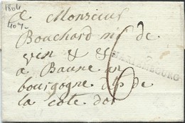 L 1804 De Frasnes  Marque 7/MARIEMBOURG + 6 Pour Beaune. - 1794-1814 (Französische Besatzung)