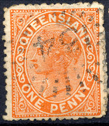 Stamp QUEENSLAND Queen Victoria Used Lot#16 - Gebruikt