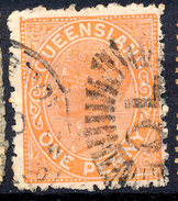 Stamp QUEENSLAND Queen Victoria Used Lot#17 - Oblitérés