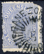 Stamp QUEENSLAND Queen Victoria 2p Used Lot#29 - Usati