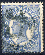 Stamp QUEENSLAND Queen Victoria 2p Used Lot#30 - Oblitérés
