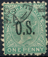 Stamp SOUTH AUSTRALIA Queen Victoria 1p Used Lot#7 - Oblitérés