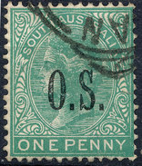 Stamp SOUTH AUSTRALIA Queen Victoria 1p Used Lot#8 - Oblitérés