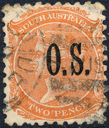 Stamp SOUTH AUSTRALIA Queen Victoria 1p Used Lot#10 - Oblitérés