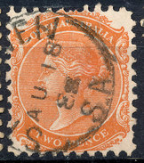 Stamp SOUTH AUSTRALIA Queen Victoria 2p Used Lot#22 - Oblitérés