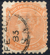 Stamp SOUTH AUSTRALIA Queen Victoria 2p Used Lot#25 - Oblitérés