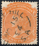 Stamp SOUTH AUSTRALIA Queen Victoria 2p Used Lot#29 - Gebraucht