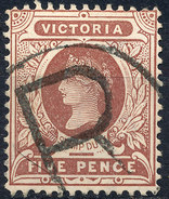 Stamp VICTORIA Queen Victoria Used Lot#36 - Gebraucht