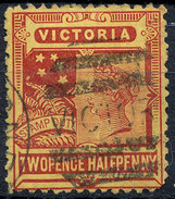 Stamp VICTORIA Queen Victoria Used Lot#67 - Oblitérés