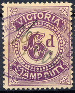 Stamp VICTORIA  Queen Victoria Used Lot#75 - Oblitérés