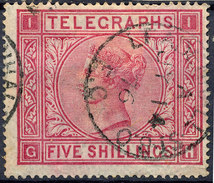 Stamp VICTORIA 1876  Queen Victoria Used Lot#81 - Oblitérés