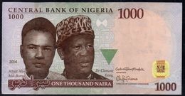 NIGERIA 1000 Naira 2014 VF P-36 - Nigeria