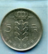 1967  5 FRANCS BELGIË - 5 Frank