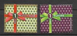 Belg. 2014 - COB N° 4468a Et 4469a **  - NOËL (non Dentelé à Droite) - Neufs