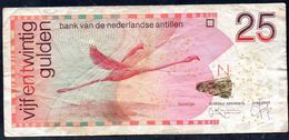 Netherlands Antilles 25 Gulden 1998 VG-F P-29a - Autres - Amérique