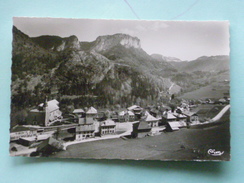 V04-74-E-dep.74-haute Savoie--bellevaux-chef-lieu-1954-vue Aerienne--photo Veritable-- - Bellevaux