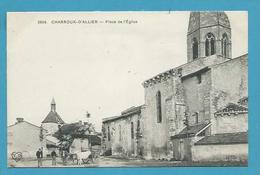 CPA 3864 - La Place De L'Eglise CHARROUX-D'ALLIER 03 - Andere & Zonder Classificatie