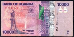 UGANDA 10000 SHILLINGS 2013 F-VF - Oeganda