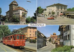 Frauenfeld; Bahn Frauenfeld-Wil, Bahnhof, Schloss; Railways, Chemin De Fer - Frauenfeld