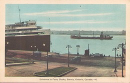 ENTRANCE TO FERRY DOCK SARNIA ONTARIO CANADA - Sarnia