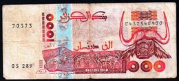 ALGERIA 1000 DINARS 1998 P-142 G-VG - Algerien