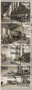 K 2014.07.11. History Of Polish Photography - Zinc Smelter, Coal Mine, Smelter Iron, Coal Port - USED - Used Stamps