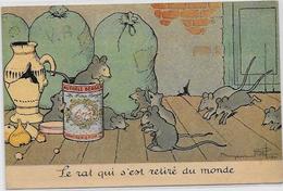 CPA Benjamin RABIER Publicité Publicitaire  Chocolat LOMBART Souris Mouse Non Circulé - Rabier, B.