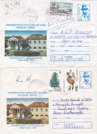 BV6801  ERROR OF COLOUR, RARE COVERS STATIONERY,1996 ROMANIA. - Plaatfouten En Curiosa