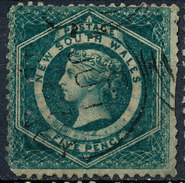 Stamp   New South Wales  Used 5d Gray Used Lot#7 - Gebruikt